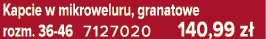 Kapcie w mikroweluru, granatowe rozm. 36 46 7127020 140,99 z 