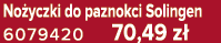 No yczki do paznokci Solingen 6079420 70,49 z 