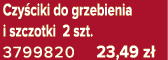 Czy ciki do grzebienia i szczotki 2 szt. 3799820 23,49 z 