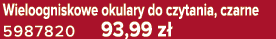 Wieloogniskowe okulary do czytania, czarne 5987820 93,99 z 