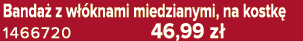 Banda z w  knami miedzianymi, na kostk  1466720 46,99 z 