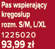 Pas wspieraj cy kr gos up rozm. S/M, L/XL 1225020 93,99 z 