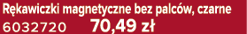 R kawiczki magnetyczne bez palc w, czarne 6032720 70,49 z 