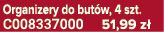 Organizery do but w, 4 szt. C008337000 51,99 z 