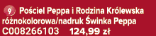 ￼ Po ciel Peppa i Rodzina Kr lewska r nokolorowa/nadruk  winka Peppa C008266103 124,99 z 