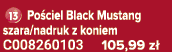 ￼ Po ciel Black Mustang szara/nadruk z koniem C008260103 105,99 z 