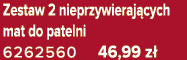 Zestaw 2 nieprzywieraj cych mat do patelni 6262560 46,99 z 
