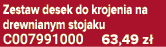 Zestaw desek do krojenia na drewnianym stojaku C007991000 63,49 z 