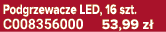 Podgrzewacze LED, 16 szt. C008356000 53,99 z 