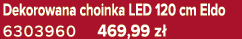 Dekorowana choinka LED 120 cm Eldo 6303960 469,99 z 