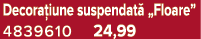 Decora iune suspendat „Floare” 4839610 24,99