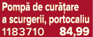Pomp de cur  are a scurgerii, portocaliu 1183710 84,99