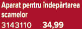 Aparat pentru ndep rtarea scamelor 3143110 34,99