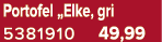 Portofel „Elke, gri 5381910 49,99