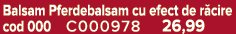Balsam Pferdebalsam cu efect de r cire cod 000 C000978 26,99