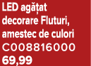 LED ag at decorare Fluturi, amestec de culori C008816000 69,99