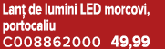 Lan de lumini LED morcovi, portocaliu C008862000 49,99