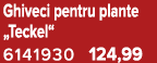 Ghiveci pentru plante „Teckel“ 6141930 124,99