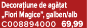 Decora iune de ag at „Flori Magice”, galben/alb C008894000 69,99