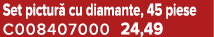 Set pictur cu diamante, 45 piese C008407000 24,49