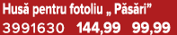 Hus pentru fotoliu „ P s ri” 3991630 144,99 99,99