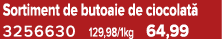 Sortiment de butoaie de ciocolat 3256630 129,98/1kg 64,99