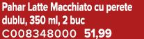 Pahar Latte Macchiato cu perete dublu, 350 ml, 2 buc C008348000 51,99