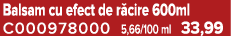 Balsam cu efect de r cire 600ml C000978000 5,66/100 ml 33,99