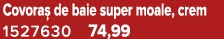 Covora de baie super moale, crem 1527630 74,99