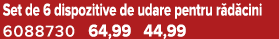 Set de 6 dispozitive de udare pentru r d cini 6088730 64,99 44,99
