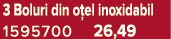 3 Boluri din o el inoxidabil 1595700 26,49