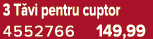 3 T vi pentru cuptor 4552766 149,99