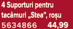 4 Suporturi pentru tac muri „Stea”, ro u 5634866 44,99