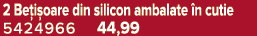 2 Be i oare din silicon ambalate n cutie 5424966 44,99