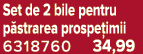 Set de 2 bile pentru p strarea prospe imii 6318760 34,99