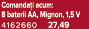 Comanda i acum: 8 baterii AA, Mignon, 1,5 V 4162660 27,49