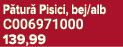 P tur Pisici, bej/alb C006971000 139,99