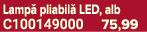 Lamp pliabil  LED, alb C100149000 75,99