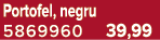 Portofel, negru 5869960 39,99