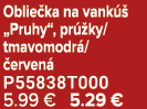 Oblie ka na vank  „Pruhy“, pr  ky/tmavomodr /  erven  P55838T000 5.99 € 5.29 €