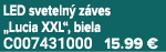 LED sveteln z ves „Lucia XXL“, biela C007431000 15.99 €