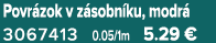 Povr zok v z sobn ku, modr 3067413 0.05/1m 5.29 €