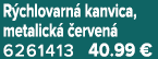 R chlovarn kanvica, metalick   erven  6261413 40.99 €
