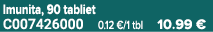 Imunita, 90 tabliet C007426000 0.12 €/1 tbl 10.99 €