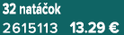 32 nat ok 2615113 13.29 €