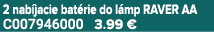 2 nab jacie bat rie do l mp RAVER AA C007946000 3.99 €