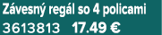 Z vesn reg l so 4 policami 3613813 17.49 €