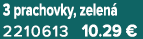 3 prachovky, zelen 2210613 10.29 €