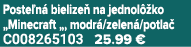 Poste n bielize  na jednol  ko „Minecraft „, modr /zelen /potla  C008265103 25.99 €