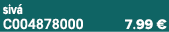 siv C004878000 7.99 €